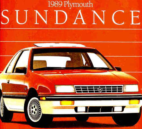 1989 plymouth sundance brochure-sundance rs turbo