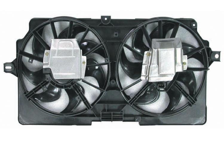 Depo replacement ac condensor radiator cooling fan chevy