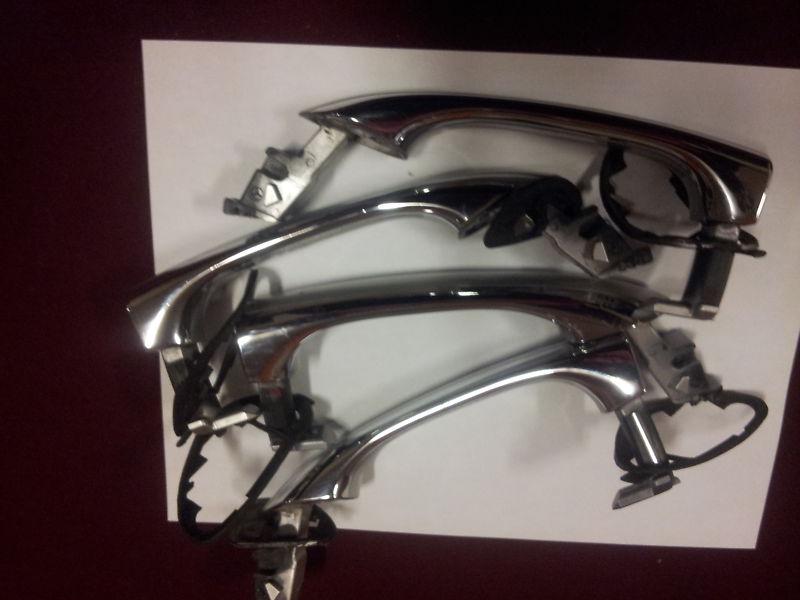 2000  mercedes s500 s430 all four door handles silver #3