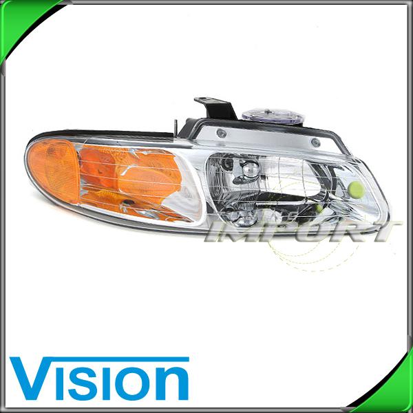 Passenger right side headlight lamp assembly replacement 96-99 plymouth voyager