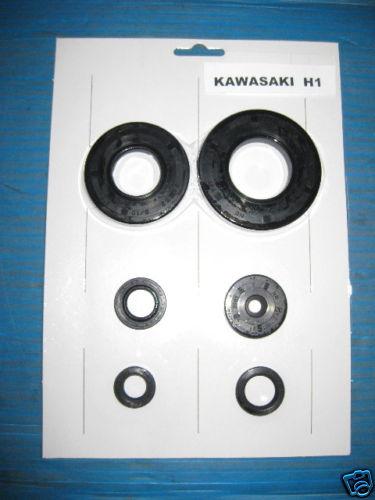 Kawasaki h1 500 kh500 engine oil seals! 1969 1970 1971 1972 1973-1976 motorcycle