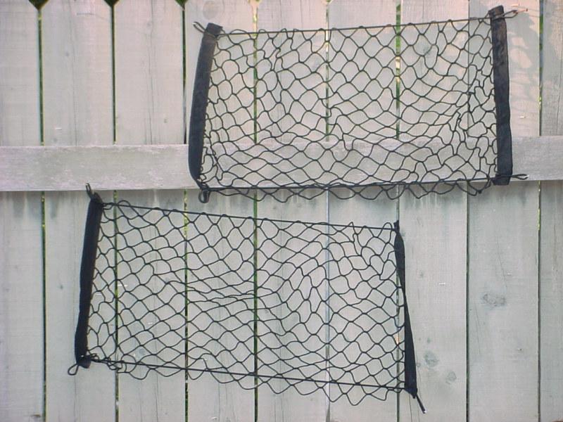2004-07 chevy malibu oem 2 rear cargo side nets