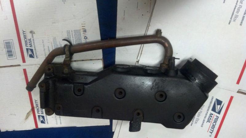 Volvo penta parts aq 131 exhaust manifold 4 cylinder aq131 151 230  125