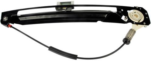 Window regulator, power w/o motor rear left platinum# 1332119