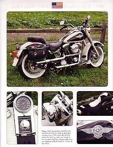 1993 harley davidson flstn heritage softail motorcycle article - must see !!