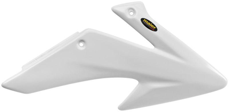 Maier mfg radiator scoops - white  600181