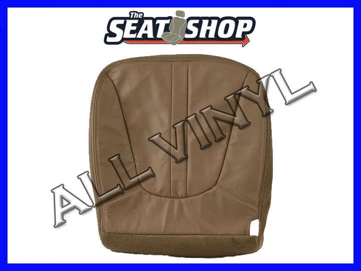 00 01 02 ford expedition medium parchment (tan) all vinyl seat cover lh bottom