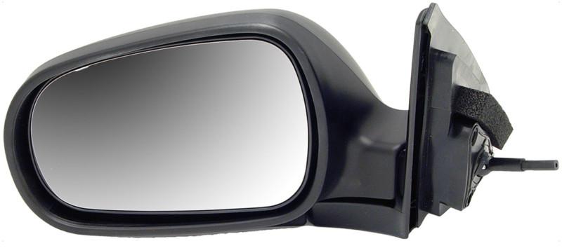 Side view mirror left, manual, black, lever controlled platinum# 1270578