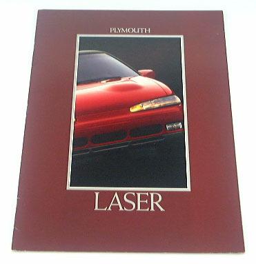 1992 92 plymouth laser brochure rs turbo awd