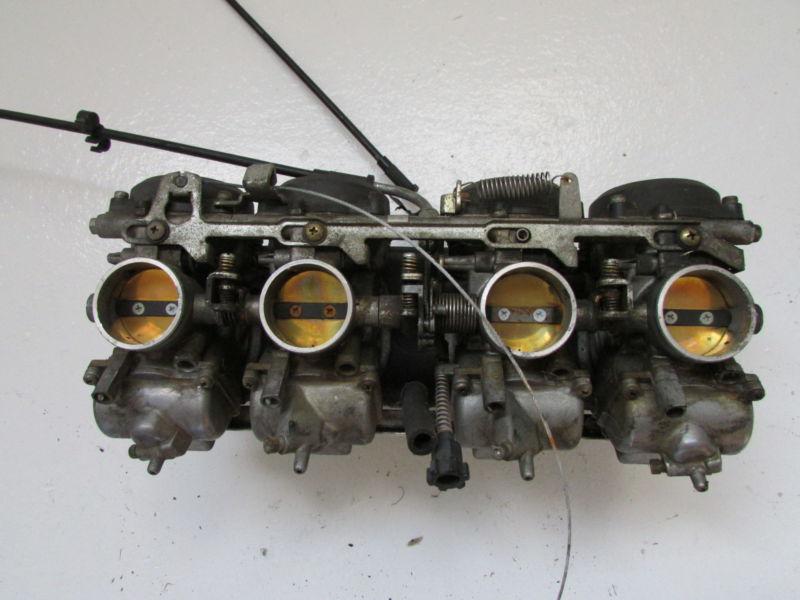 1992 zx6 zx-6 zx 6 zx-6r zx6r carburetors carbs engine motor