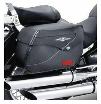 Suzuki boulevard c50 c50t classic genuine leather saddlebags 09 10 11 12