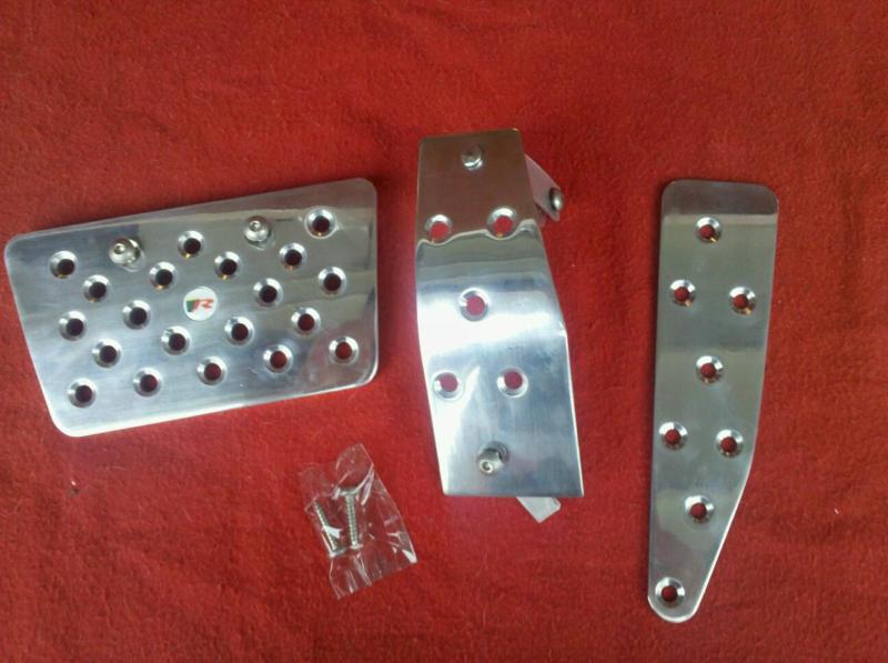 Jaguar x308 xj8 xjr aluminum pedals w/ r performance logo!  