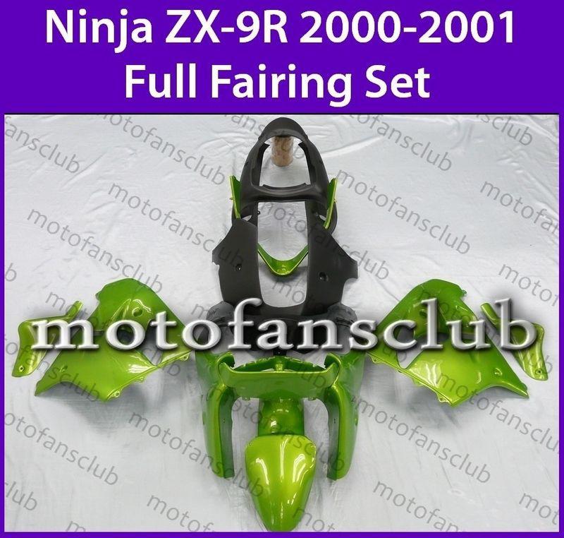 Fit kawasaki zx 9r 00 01 zx9r 2000 2001 zx900 e1 zx900 e2 ninja fairing #12 b