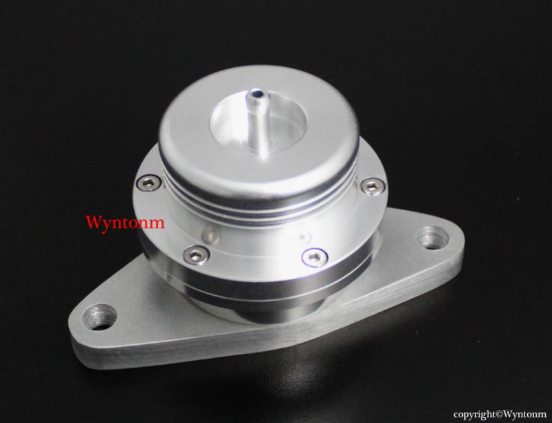 Mazda cx-7 s 2.3l mzr disi turbo dual piston bov blow off valve anodized  silver