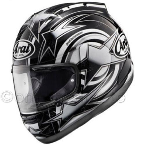 _ helmet arai rx-7 gp colin edwards black l