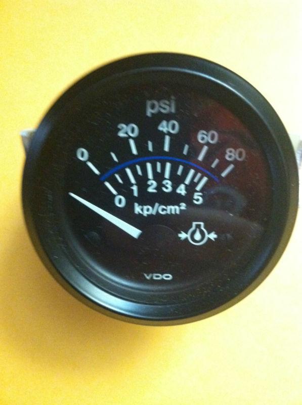 Chaparral original oil pressure gauge