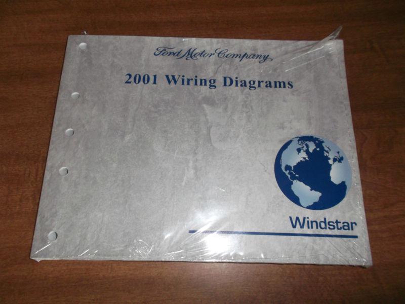 2001 ford windstar electrical wiring diagrams service manual oem book mini van