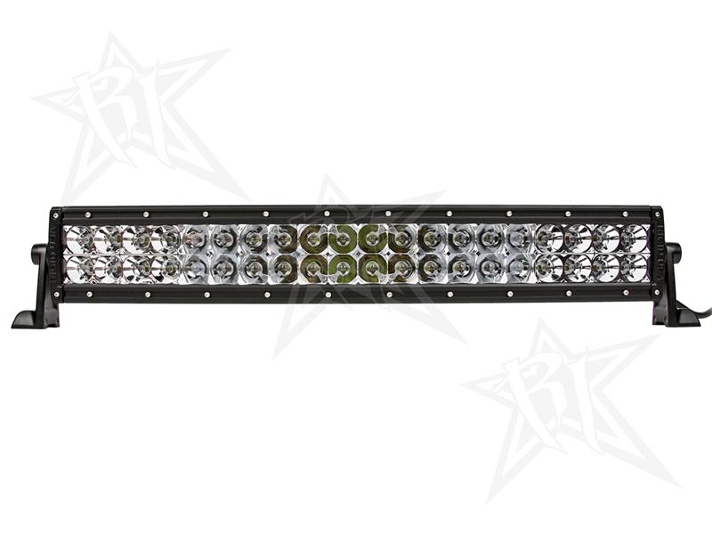 Rigid industries 20" e-series led light bar combo-amber 12032