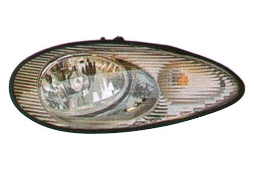 Replace fo2502140 - 96-99 mercury sable front lh headlight assembly