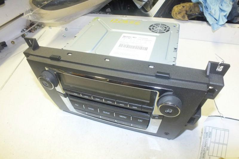 2007 cadillac srx cd radio 15948004 oem c