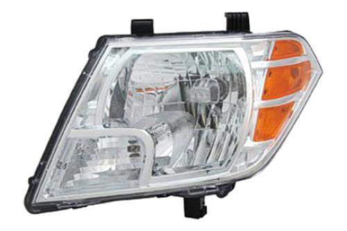 Replace ni2502188 - 09-12 nissan frontier front lh headlight assembly halogen