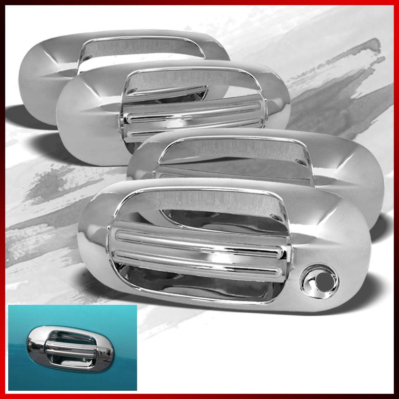 03-13 expedition navigator chrome 4 door handle cover no passenger side keyhole