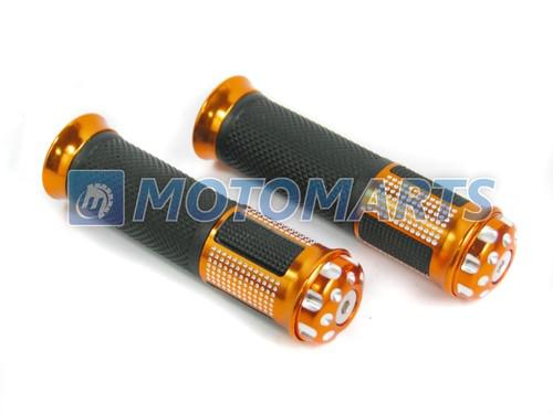 7/8" 22mm golden handlebar hand grips for cbr 600 900 1000 rr 954 919 923 1100xx