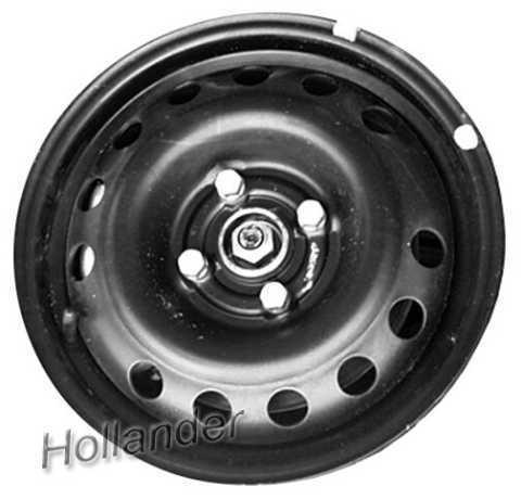 98 99 00 01 02 lanos wheel 14x5-1/2 steel 166538