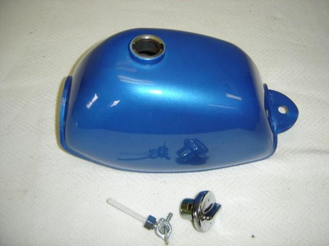 Honda minitrail z50 k3 k4 k5 k6 1976 77 78 gas tank petcock gas cap candy blue
