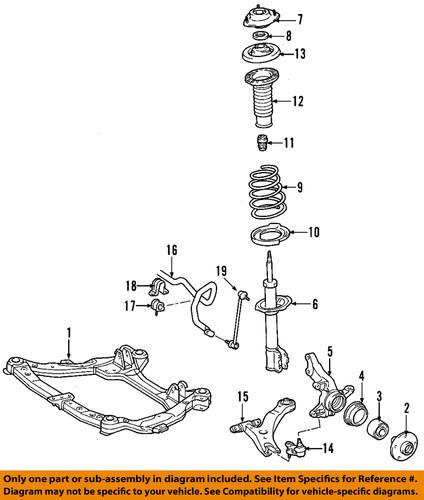 Toyota oem 4333009560 ball joint, lower/suspension ball joint