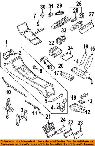 Audi oem 4e0862081a4pk center console-cup holder