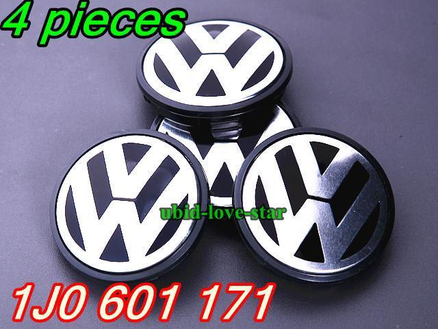 Buy top quality 55mm vw emblem wheel center hub caps passat jetta golf 1j0601171