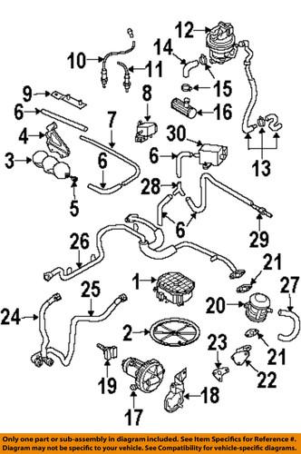 Audi oem 06c145742a emission-elbow