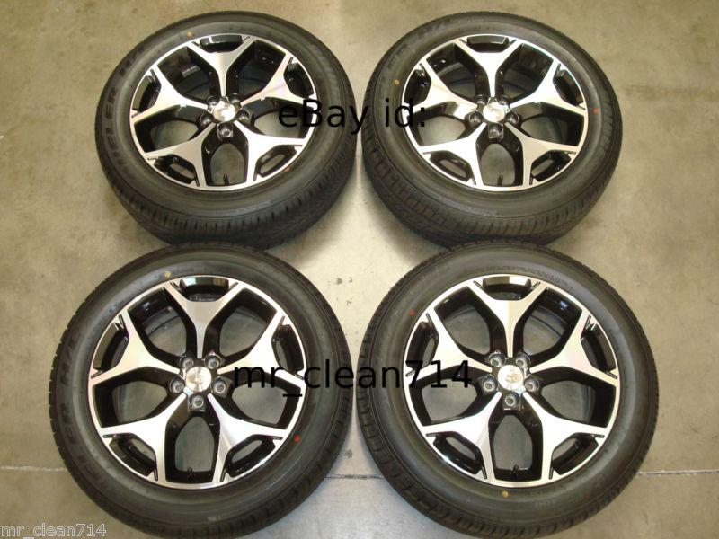 18" subaru forester xt wheels rims tires oem factory 13 touring xv x