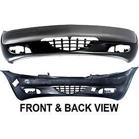 Chrysler pt cruiser 01-05 front bumper cover w/ fog lamp hole bottom top (310)