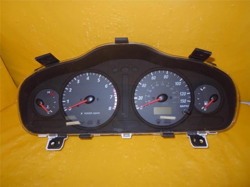 01 02 03 04 santa fe speedometer instrument cluster dash panel gauges 116,747