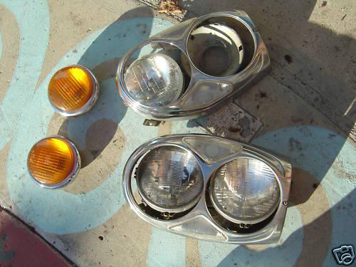 Mercedes 280 250 220 se headlights 250se 280se 220se