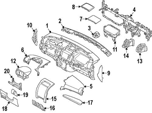 Kia 847651u000j7 genuine oem factory original side panel