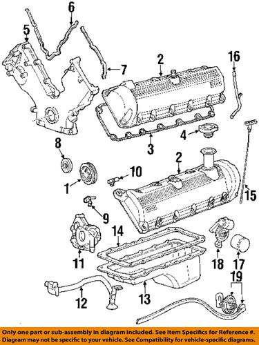 Ford oem 5c3e6582da engine valve cover-valve cover