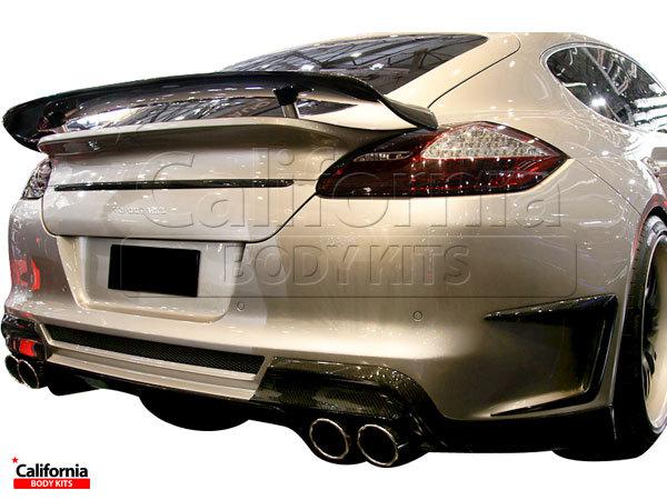 Cbk urethane ldes wide body rear bumper kit auto body porsche panamera 10-13 us