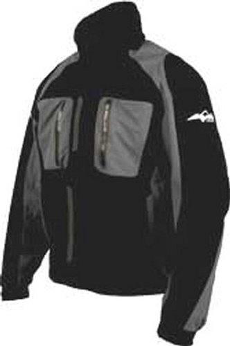 Hmk stealth snow jacket black grey l/large