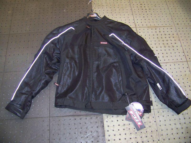 New vega mercury motorcycle textile jacket size 3x