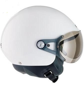 Nexx x60 vision+ helmet - white - open face scooter helmet