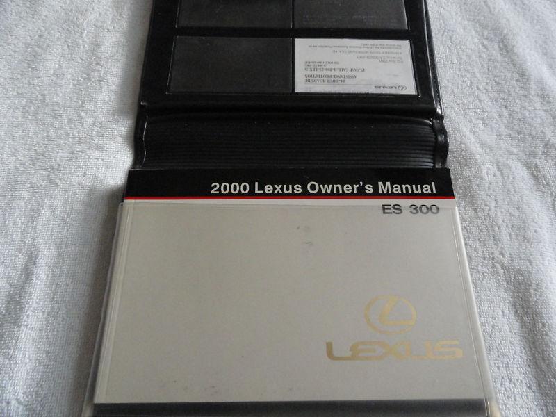 2000 lexus es300   owners manual es 300