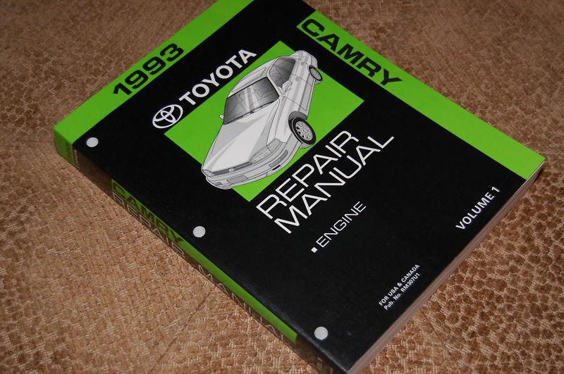 1993 toyota camry service manual #1 engine like new mint cheap shipping oem