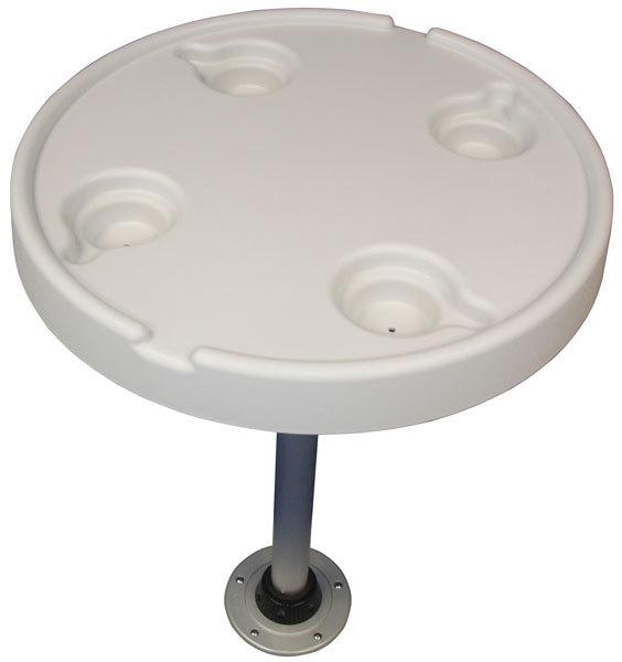 Jet technologies round table kit - white - 21" 1000-01-kit-25.5