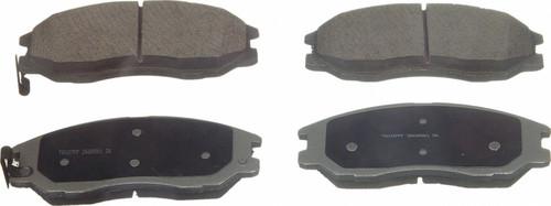 Wagner qc1097 brake pad or shoe, front-thermoquiet brake pad