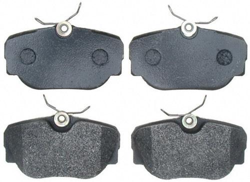 Acdelco durastop 17d493am brake pad or shoe, rear-semi metallic brake pad