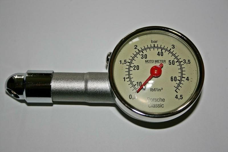 Porsche 356 912 911 930 964 993 914 924 944 968 motometer tire gauge genuine new