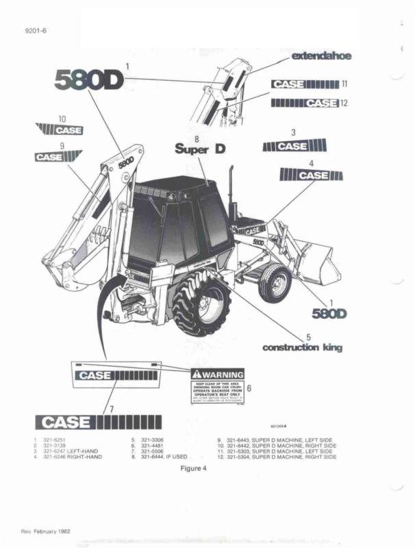 Case 580d backhoe shop service repair workshop manual